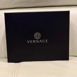 Versace Black Box with Silver Logo